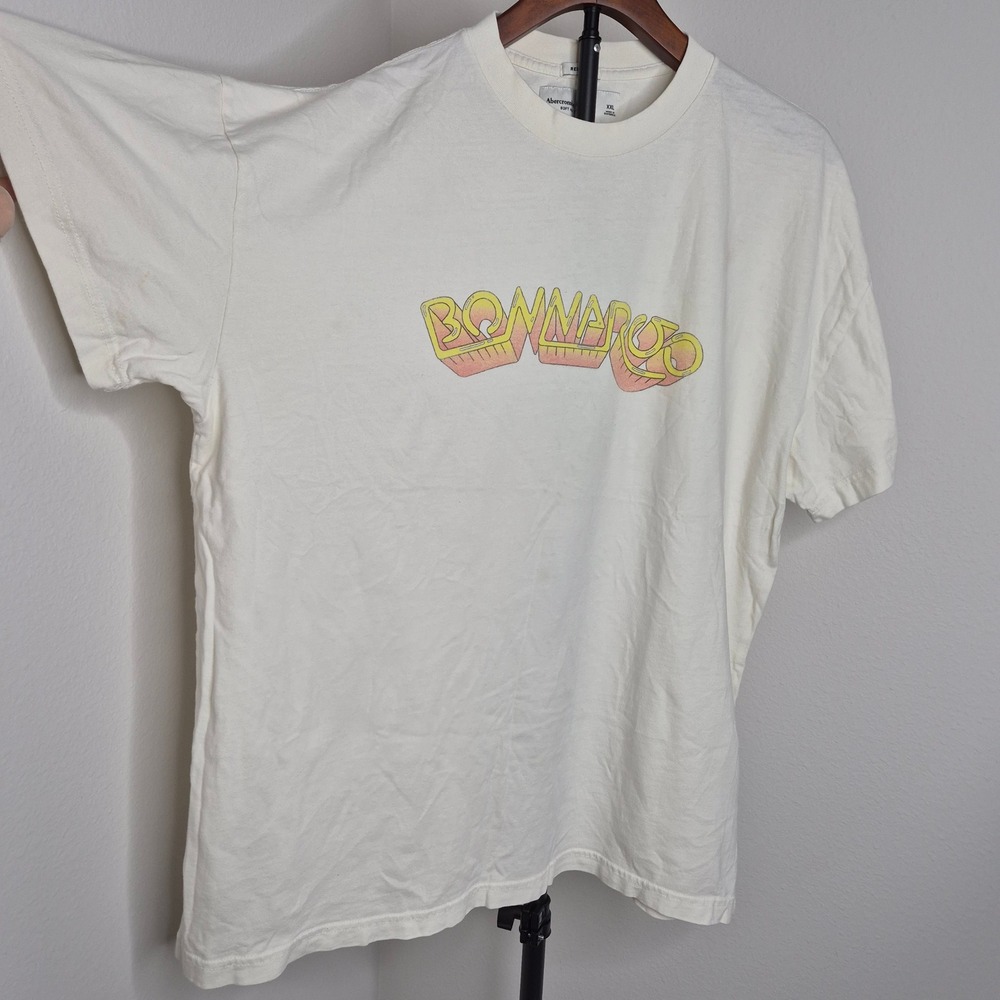 Abercrombie & Fitch Vintage XXL Bonnaroo 2002 Music Festival Relaxed Fit T-Shirt